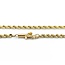 Necklace Rope Link Barrel Clasp 14ky 2.1mm 30" 13.5g 125062004