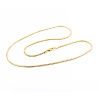 Necklace Snake Link Lobster Clasp 14ky 1.5mm 16" 8.4g 125062001