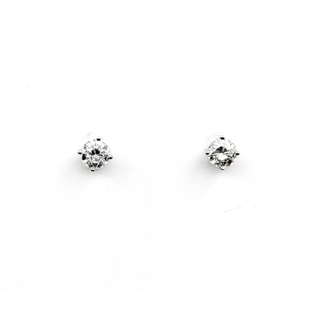 Earrings Stud 4 Prong .70ctw Round Diamonds 14kw 4.75mm 1.0g 225050008