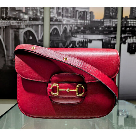 Handbag Gucci Horsebit 1955 Soft Medium Shoulder Bag 125050193