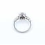 Ring Milgrain .36ctw Round Diamonds .51ct Pink Sapphire 14kw 10.7mm sz7 3.47g 125060038