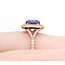 Ring Effy .39ctw Round Diamonds 2.28ct Tanzanite 14kr 12.7mm Sz7 4.57g 125060031