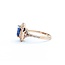 Ring Effy .39ctw Round Diamonds 2.28ct Tanzanite 14kr 12.7mm Sz7 4.57g 125060031