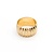 Mike Sjulstad Ring Ribbed Band 14ky 9.5mm Sz5.5 6.85g 225060026