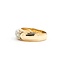 Ring Three Stone 45ctw Round Diamonds 14ky sz9.5 8.34g 225060022