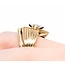 Ring Set .60ct Marquise Diamonds .12ctw Diamonds 10ky sz5 8.06g 125060046