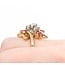 Ring Cocktail .70ctw Round Diamonds .60ctw Ruby 14ky Sz6.5 9.22g 225060023