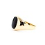 Ring 12x10mm Black Onyx 10ky 14mm Sz10 3.5g 125060005