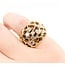 Ring Open Cocktail .55ctw Round Diamonds 14ky Sz4 16.41g 225060024