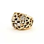 Ring Open Cocktail .55ctw Round Diamonds 14ky Sz4 16.41g 225060024
