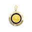 Pendant Panda Coin Black Onyx 14k/24k 6.7g 125060043