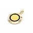 Pendant Panda Coin Black Onyx 14k/24k 6.7g 125060043