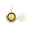 Pendant Panda Coin Black Onyx 14k/24k 6.7g 125060043