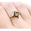 Ring Masonic Synthetic Ruby 10ky 14mm Sz10 5.1g 125062022