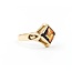 Ring Masonic Synthetic Ruby 10ky 14mm Sz10 5.1g 125062022