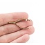 Brooch Wishbone .01ct Round Diamonds 14ky 2.9g 125060045