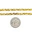 Necklace Rope Link Lobster Clasp 10ky 3.2mm 24" 19.7g 125062023