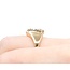 Ring Four Stone .20ctw Round Diamonds 14ky sz7 3.4g 125060047