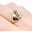Ring Four Stone .20ctw Round Diamonds 14ky sz7 3.4g 125060047