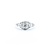 Ring Art Deco .20ct Old European Cut Diamond 18kw Sz6 2.43g 225050056