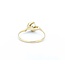 Ring Leaf Motif 5.7mm Akoya Pearl 14ky Sz7 1.73g 225050053