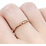 Ring Stacker .05ctw Round Diamonds 10kr 2.3mm sz6.5 .99g 125060032