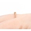 Ring Stacker .05ctw Round Diamonds 10kr 2.3mm sz6.5 .99g 125060032