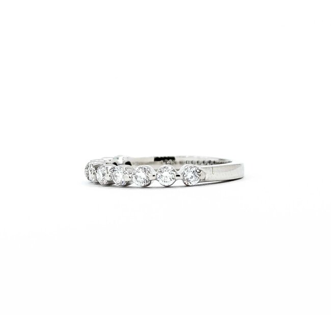 Ring Shared Prong .50ctw Round Diamonds 14kw 2mm Sz5 2g 125060074