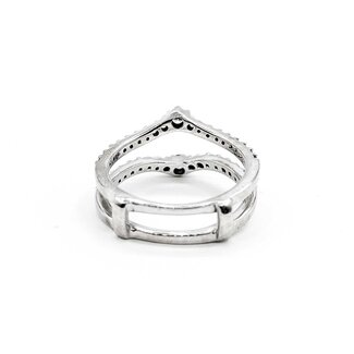 Ring Enhancer .38ctw Round Diamonds 14kw 9.5mm Sz5.5 3.4g 125060059