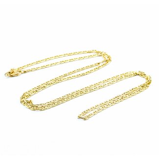 Necklace Mariner Link Lobster Clasp 14ky 3mm 27" 11g 125062006