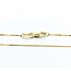 Necklace Box Link Lobster Clasp 14ky .5mm 18" 1.3g 125062012
