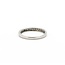 Ring Channel Set .16ctw Round Diamonds 400pt 2.5mm Sz7 2.2g 125060056