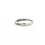 Ring Channel Set .16ctw Round Diamonds 400pt 2.5mm Sz7 2.2g 125060056