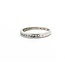 Ring Channel Set .16ctw Round Diamonds 400pt 2.5mm Sz7 2.2g 125060056