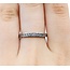 Ring Channel Set .16ctw Round Diamonds 400pt 2.5mm Sz7 2.2g 125060056