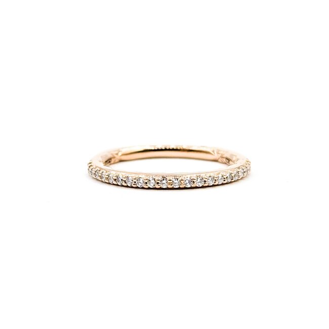 Ring A. Jaffe .25ctw Round Diamonds 14kr 2mm Sz8.5 3.4g 125060073