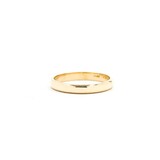  Ring Plain Band 14ky 2.8mm Sz6.25 2.03g 125062019