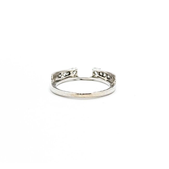 Ring Wrap .20ctw Round Diamonds 14kw 3.7mm Sz7 2.3g 125060052