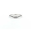 Ring Contour Band .08ctw Round Diamonds 14kw sz7 2.75g 125060048