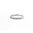 Ring Prong Set .25ctw Round Diamonds Plat 2mm Sz7 4.1g 125060064
