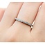 Ring Prong Set .25ctw Round Diamonds Plat 2mm Sz7 4.1g 125060064