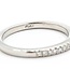 Ring Prong Set .25ctw Round Diamonds Plat 2mm Sz7 4.1g 125060064