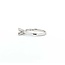 Ring Solitaire .50ct Princess Diamond 14kw 2.5mm Sz6.5 2.4g 125060080