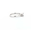 Ring Solitaire .50ct Princess Diamond 14kw 2.5mm Sz6.5 2.4g 125060080