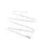 Necklace Box Link Spring Clasp 14kw .6mm 16" 1.1g 125062010