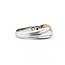 Ring Spinner .35ctw Round Diamonds 1.25ctw Blue/Pink/Yellow Sapphire 18kw 7mm Sz5 8.7g 125060086