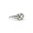 Ring Filigree Milgrain .12ct European Cut Diamond 18kw 8.8mm Sz6 2.6g 125060092