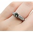 Ring .75ctw Round Diamonds .52ct Alexandrite GIA: 2231585097 14kw sz6 5.5mm 124060228