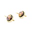 Earrings Freywille Enamel Alphonse Mucha 18ky 18.5x11mm 4.3g 225060045