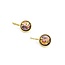 Earrings Freywille Enamel Alphonse Mucha 18ky 18.5x11mm 4.3g 225060045